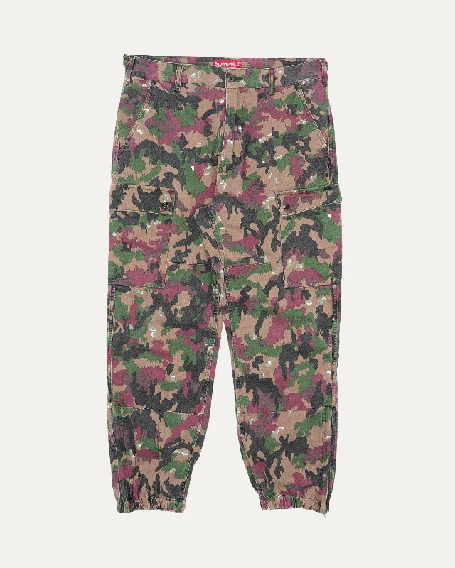 Field Camo Cargo Pants Comfortable Jogging Pants