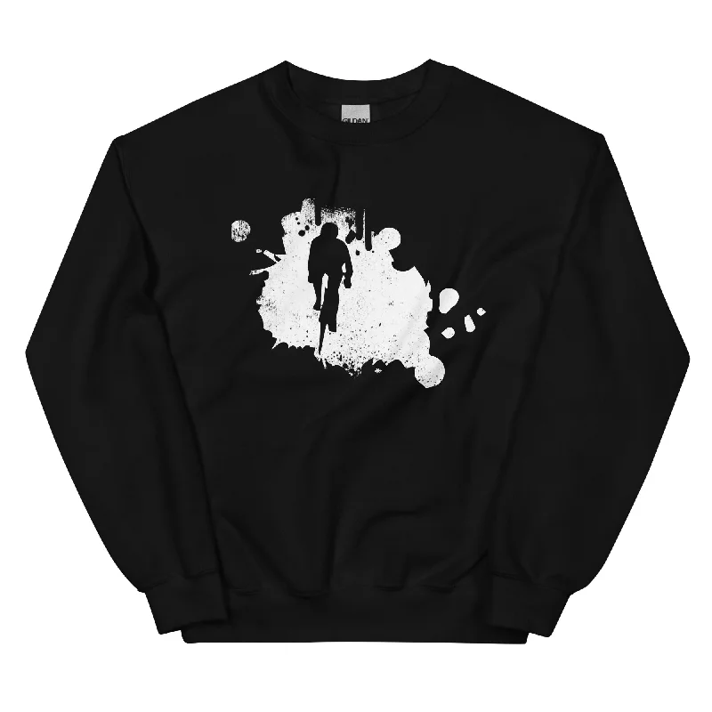 Splash - Radfahren - Sweatshirt (Unisex) Hoodie with Embroidery Detailed Premium