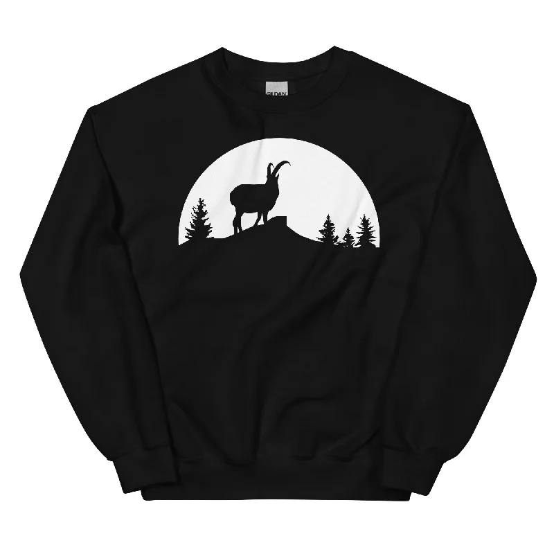 Sonne - Goat - Sweatshirt (Unisex) Hoodie with Ribbed Cuffs Snug Fit Comfort