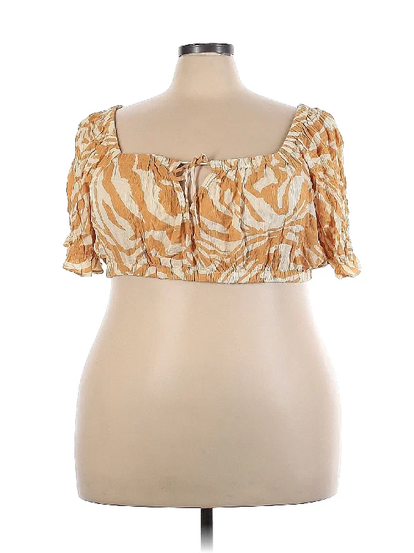Short Sleeve Blouse Smart Business Blouse
