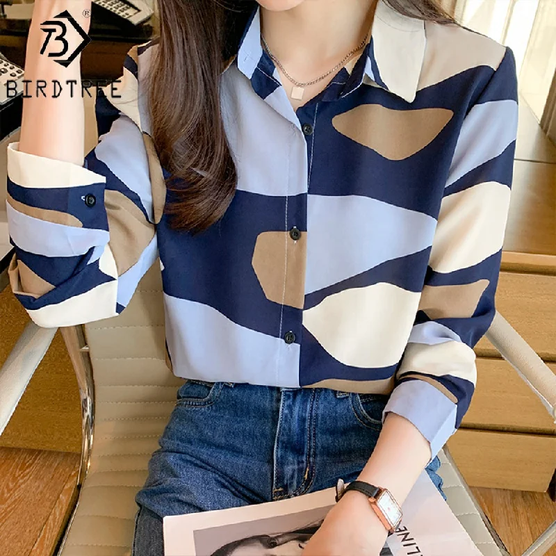 Wholesale Women Flower Printing Shirt 2022 Autumn PNew Style Long Sleeves Female Cheap Clothes Chiffon Blouses Tops T27616X Chic Wrap Blouse Wholesale Women Flower Printing Shirt 2022 Autumn PNew Style Long Sleeves Female Cheap Clothes Chiffon Blouses Tops T27616X Chic Wrap Blouse