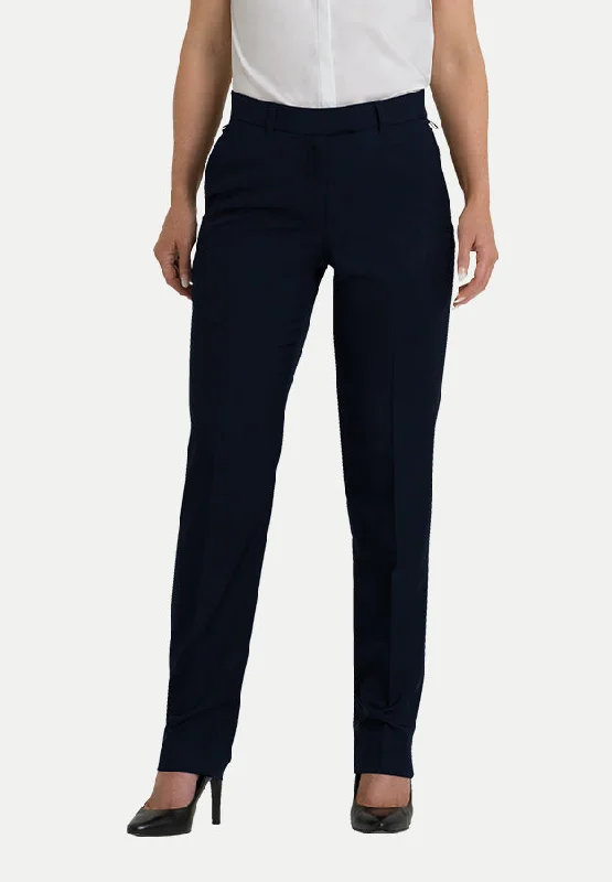 City Collection Miranda Elastic Back Pant - (FPA40 992) Classic Chino Pants