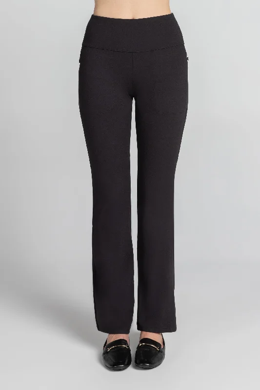 Luna Ultra High Waist Flare Pant Modern Stretch Trousers