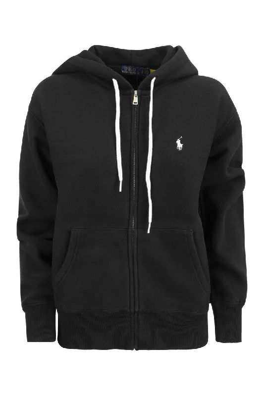 Hoodie with Zip Hoodie with Hem Elastic Stretchable Comfortable