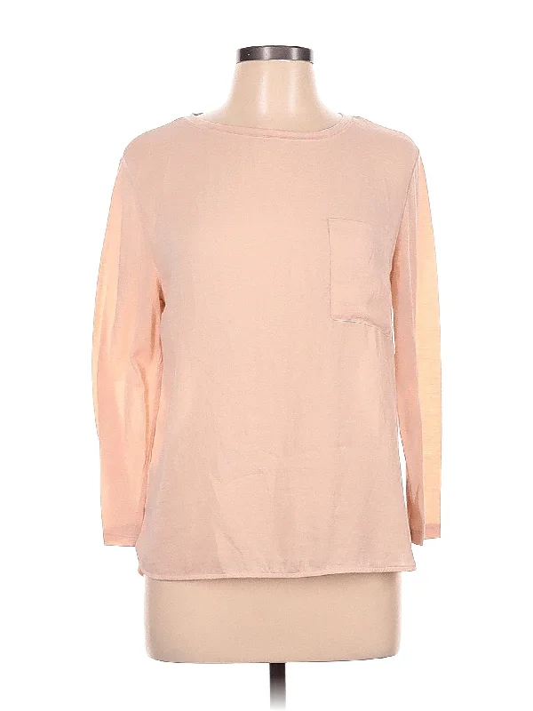 Long Sleeve Blouse Casual Relaxed Fit Blouse