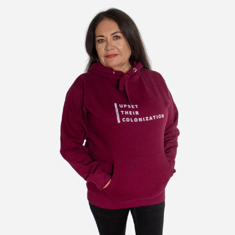 Upset Their Colonization Hoodie Hoodie with Full-Zip Functional Layering