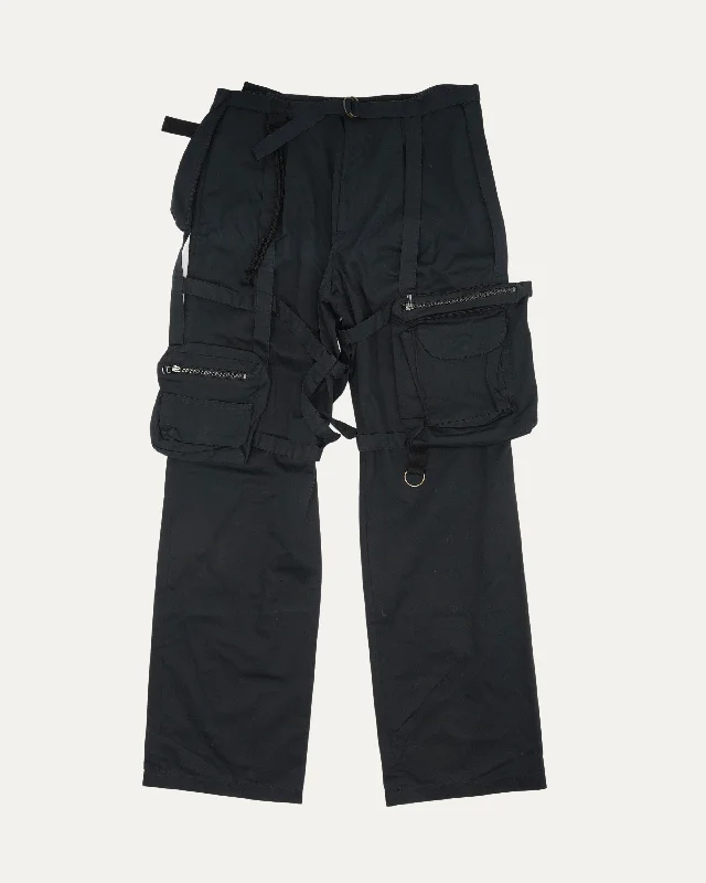 Redux Cargo Pants Chic Wool Trousers