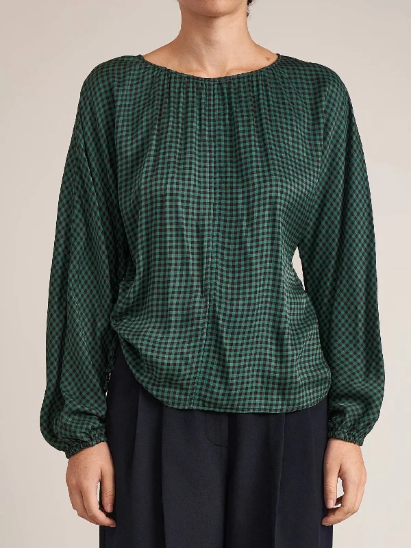 Blouse Aida C1298 Check-A Relaxed Fit Blouse