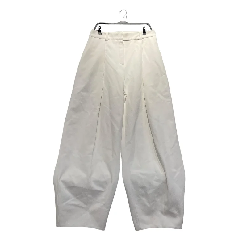 JACQUEMUS/Wide Leg Pants/42/Cotton/WHT/ Elegant Trouser Pants