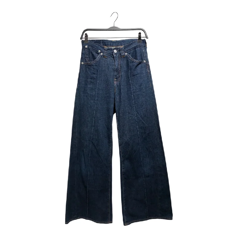 RNA/Wide Leg Pants/30/Cotton/BLU/ Casual Plaid Pants