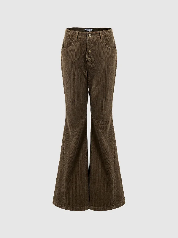 Skinny Flare Pants Fashionable Sporty Pants