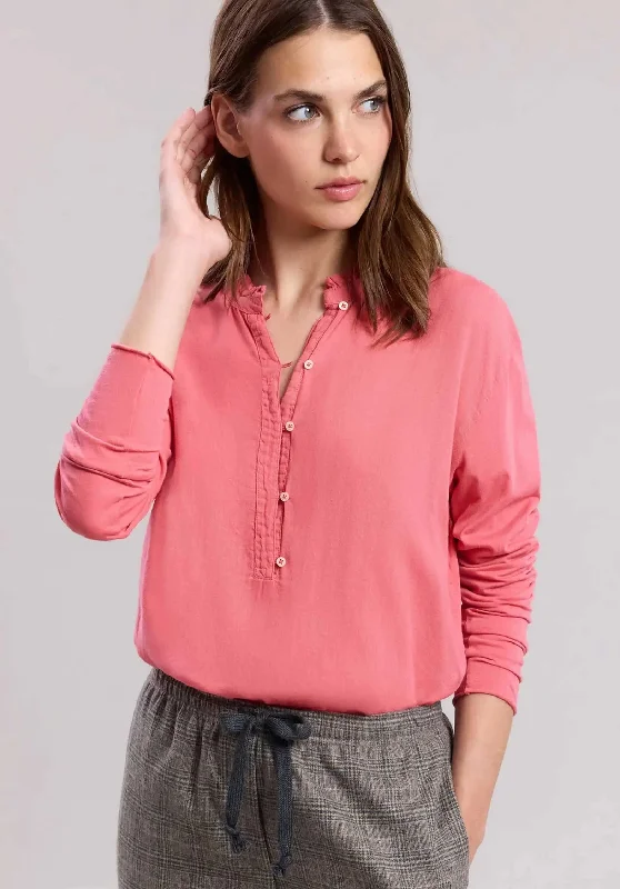 Blouse Tuptin Bctf501 Winter-Blush Chic Wrap Blouse
