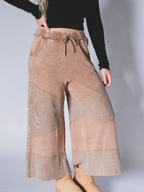 Top Thread Knit Pants Fashionable Jogger Pants