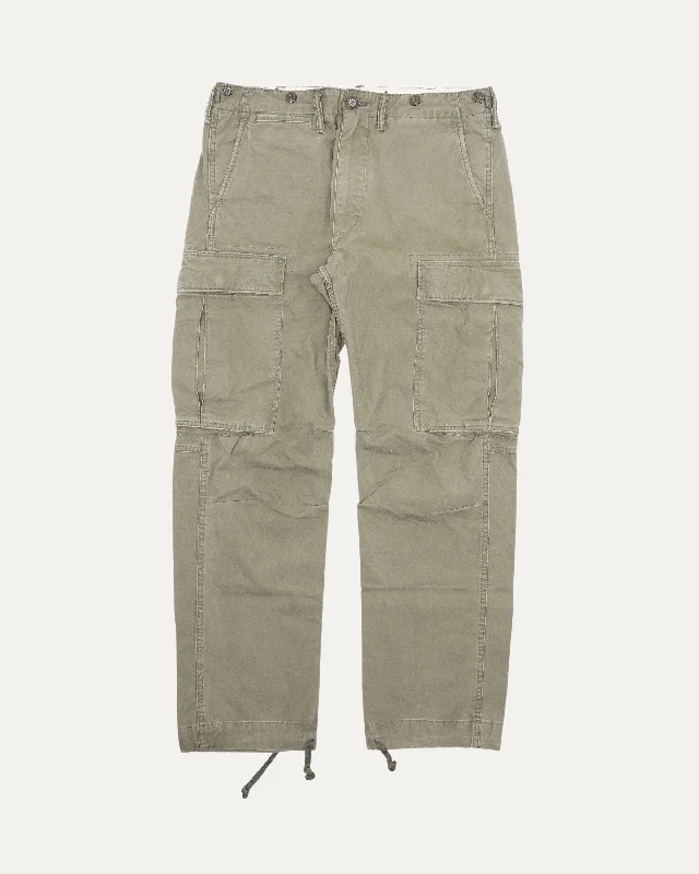 Cargo Pants High-Waist Trousers