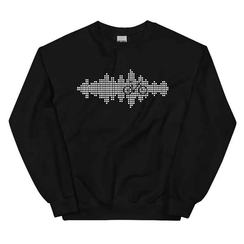 Schallwellen - Radfahren - Sweatshirt (Unisex) Hoodie with Oversized Fit Loose Comfortable Schallwellen - Radfahren - Sweatshirt (Unisex) Hoodie with Oversized Fit Loose Comfortable
