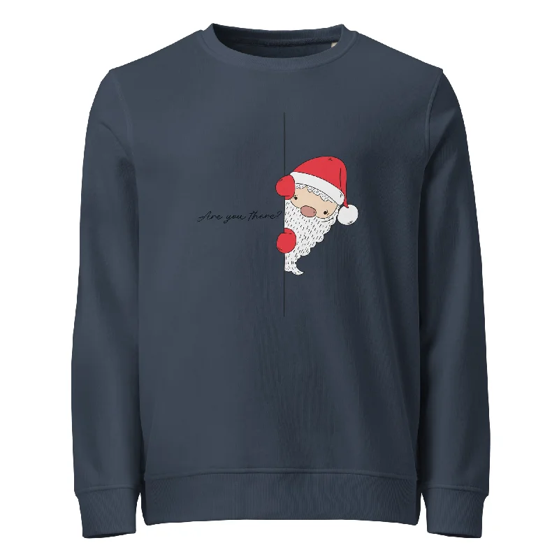 Santa's Surprise Graphics Women Organic Sweatshirt Hoodie with Full-Zip Functional Layering Santa's Surprise Graphics Women Organic Sweatshirt Hoodie with Full-Zip Functional Layering