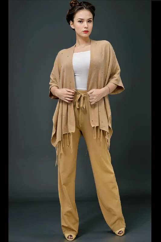 FL2003 PANTS (BLK, KHAKI) Elegant Dress Pants