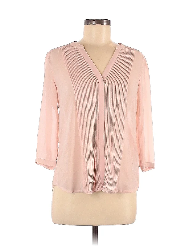 3/4 Sleeve Blouse Elegant Silk Blouse