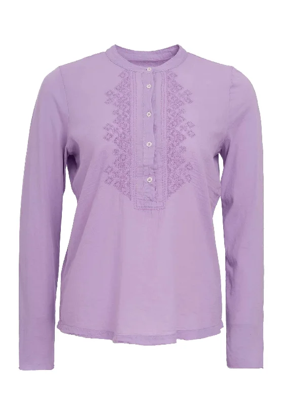 Blouse Taenia Bcte501 Mallow Delicate Pleat Blouse
