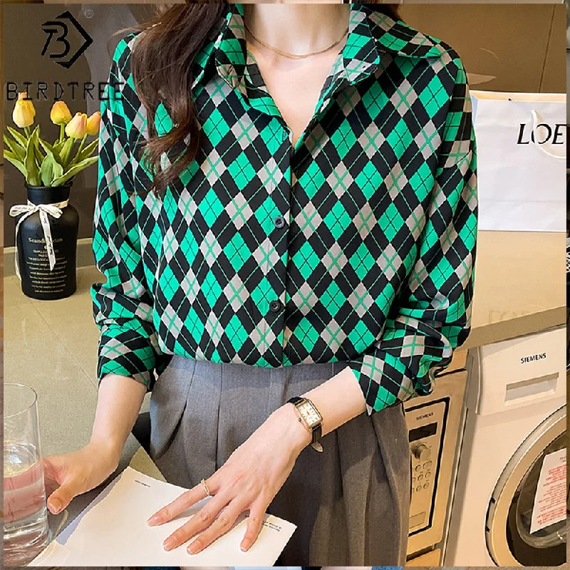 New In Women Geometry Printing Shirt 2022 Autumn Button Up Long Sleeves Female Cheap Clothes Chiffon Blouses Tops T27618X Boho Chic Blouse New In Women Geometry Printing Shirt 2022 Autumn Button Up Long Sleeves Female Cheap Clothes Chiffon Blouses Tops T27618X Boho Chic Blouse