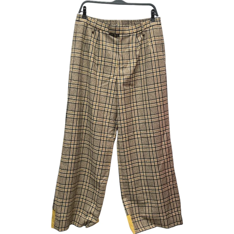 Sue UNDERCOVER/Wide Leg Pants/3/Plaid/Wool/MLT/ Comfortable Pleated Pants