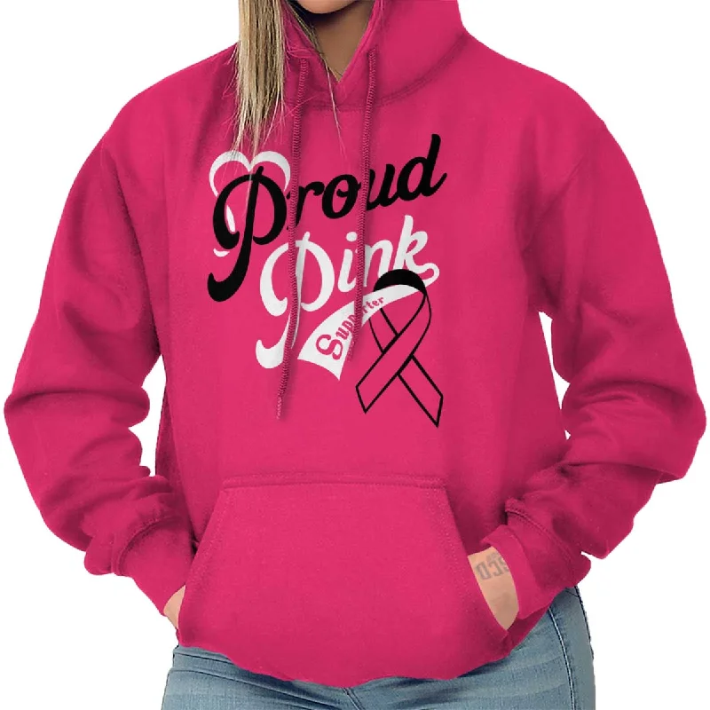 Breast Cancer Awareness Hoodie Hoodie Crop Top Short Trendy