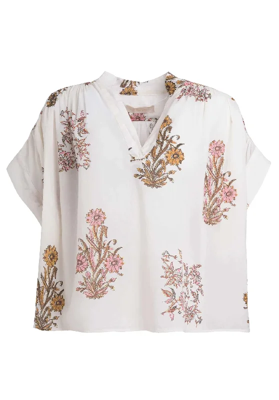 Blouse Cory 4hva26-v09005 Off-White Feminine Pastel Blouse