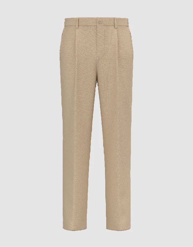 Tailored Wide-Leg Pants Cozy Lounge Pants