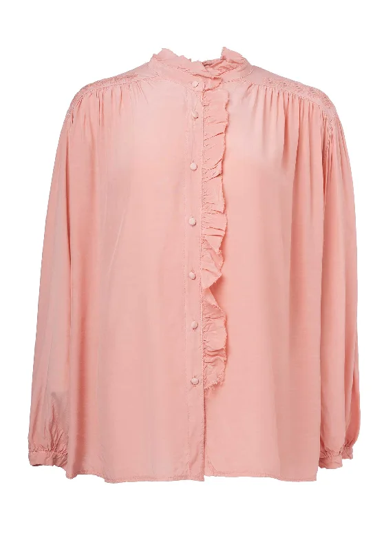 Blouse C100173 Pink Smart Casual Blouse