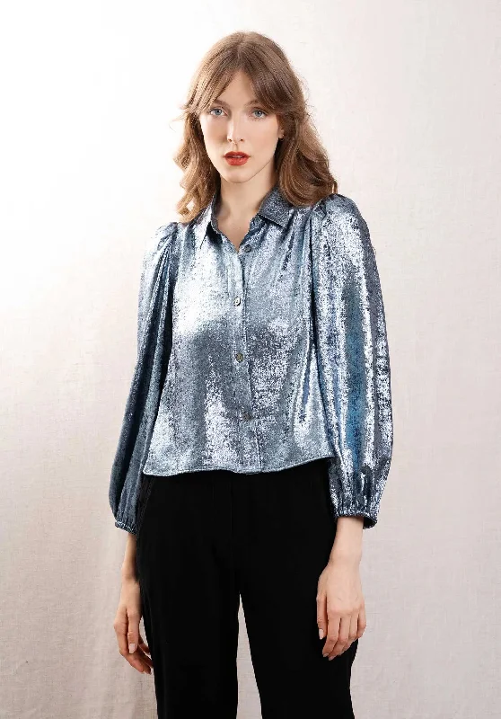 Blouse Howland42 P16 Howland42 P1652 Acier Romantic Lace Blouse