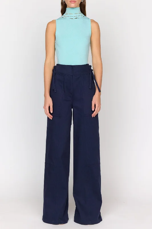 ASPYN PANT - NAVY Formal Dress Pants