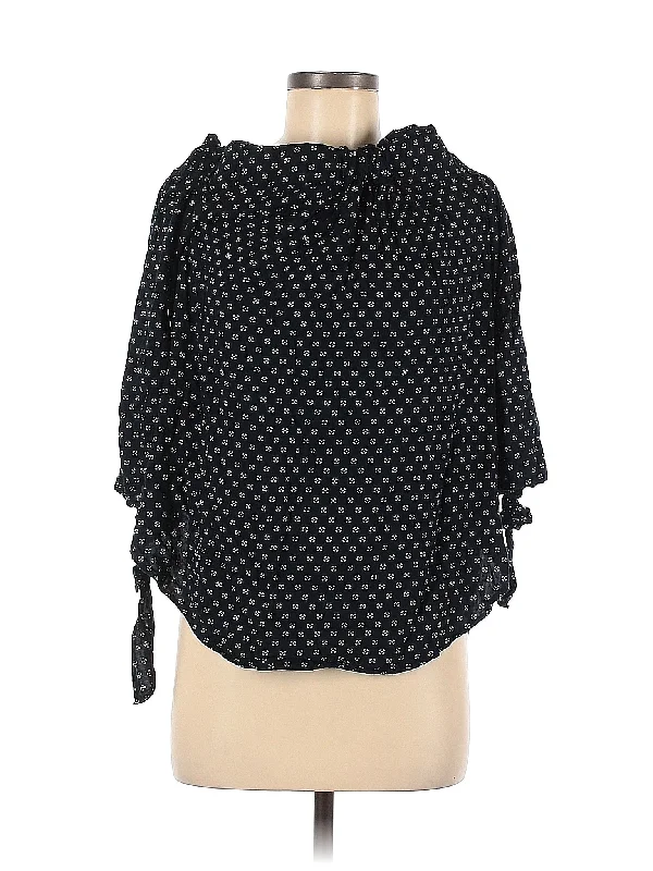3/4 Sleeve Blouse Sleeveless Chiffon Blouse