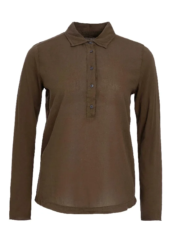 Blouse Talbin Bcth501 Army Soft Modal Blouse