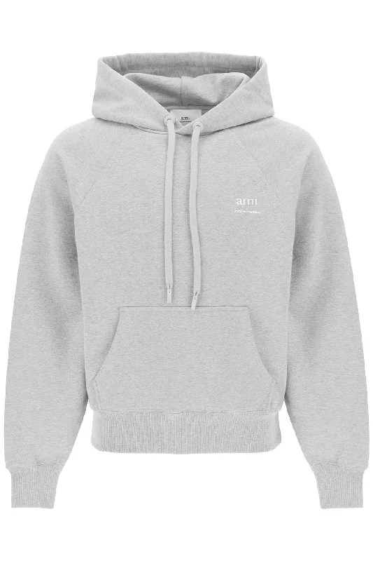 Organic Cotton Hoodie With Hood  - Grey Hoodie with Mesh Breathable Sporty