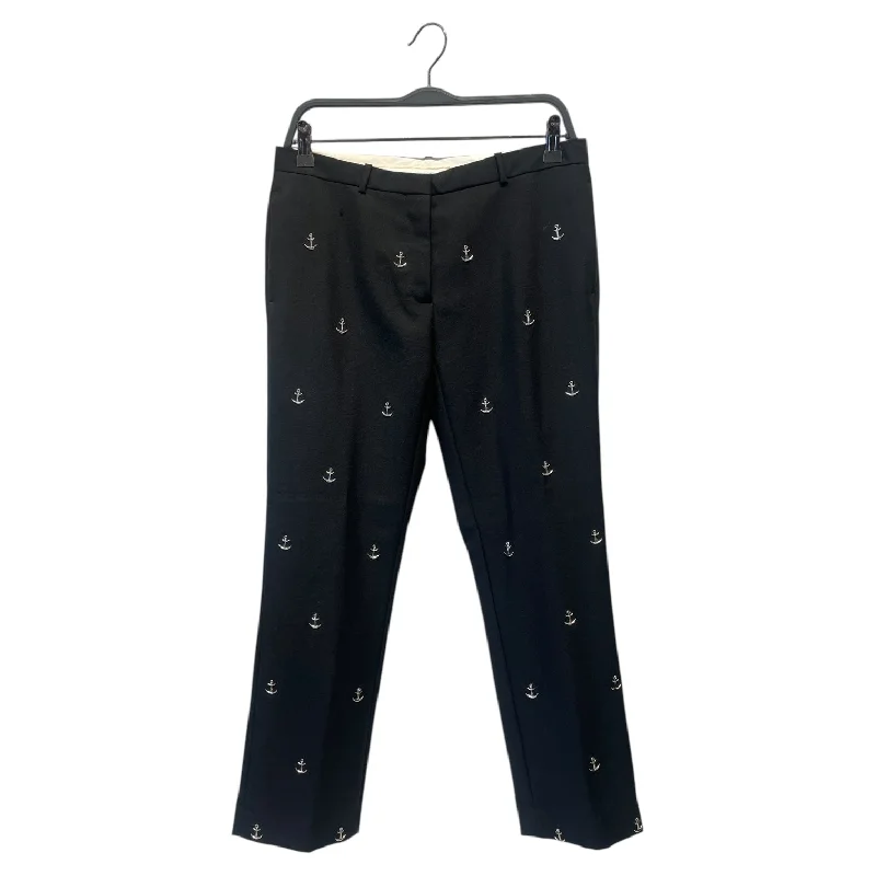 Acne Studios/Straight Pants/36/Wool/BLK/Anchor Metallic Details High-Waist Jeans