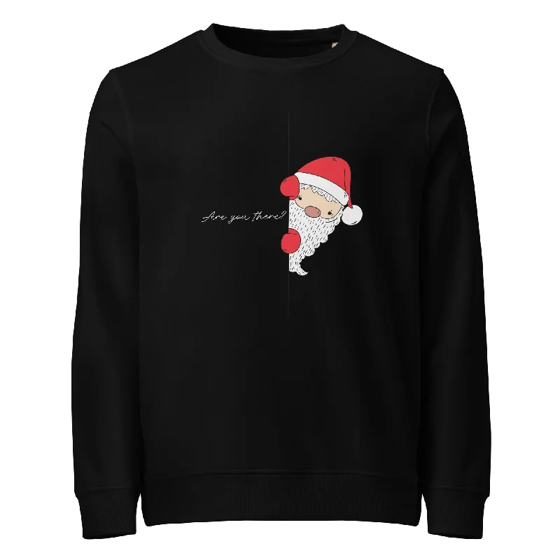 Santa's Surprise White Graphics Women Organic Sweatshirt Graphic Hoodie Design Print Santa's Surprise White Graphics Women Organic Sweatshirt Graphic Hoodie Design Print