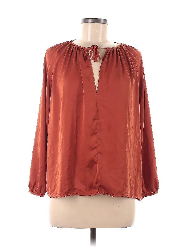 Long Sleeve Blouse Peter Pan Collar Blouse