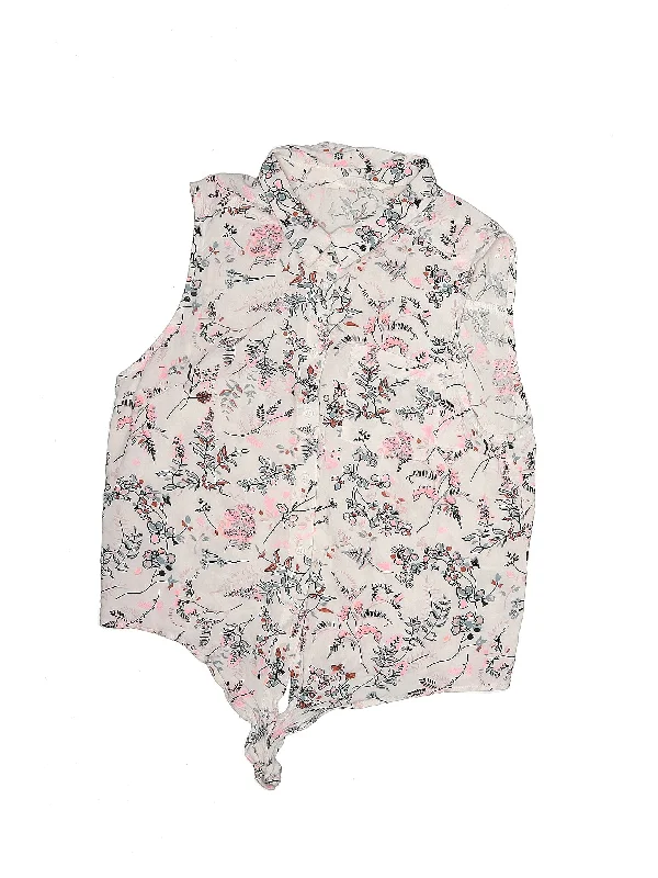 Sleeveless Blouse Modern Work Blouse