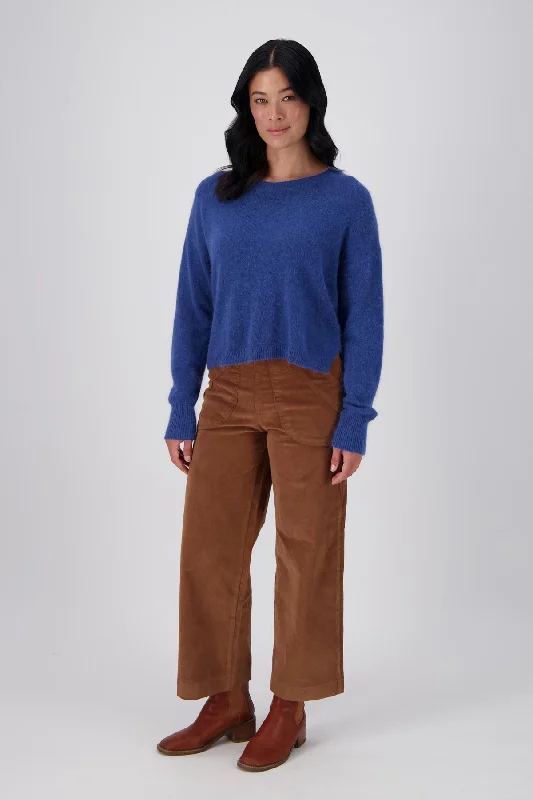 Peggy Fine Cord Pants Caramel Trendy Tapered Pants