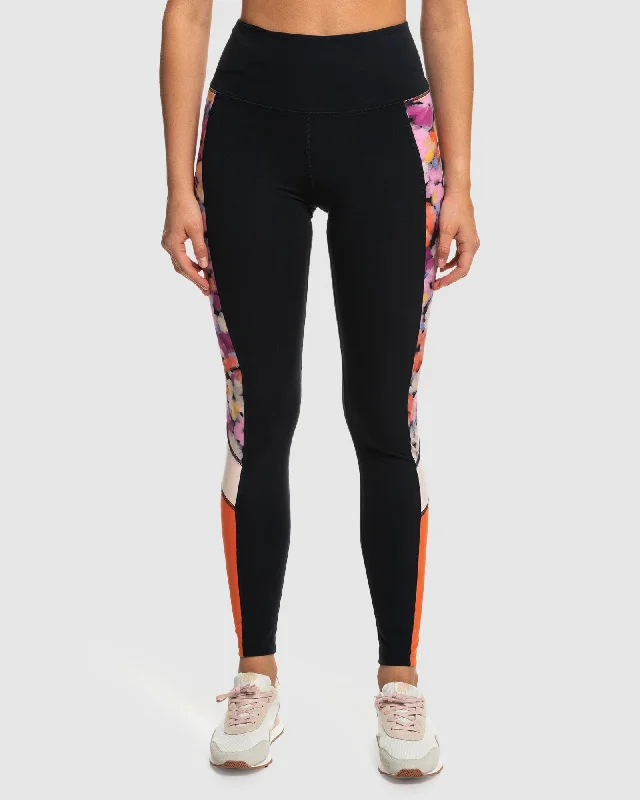 Womens Heart Into It Colorblock Pants Stretch Fit Pants