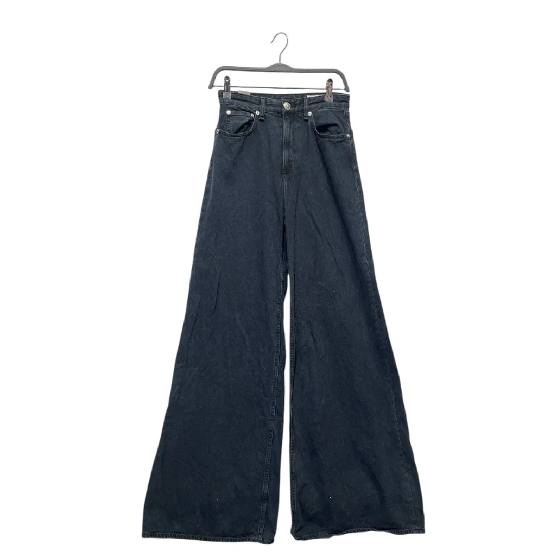 rag & bone/Wide Leg Pants/25/Cotton/NVY/ Casual Sweatpants Style