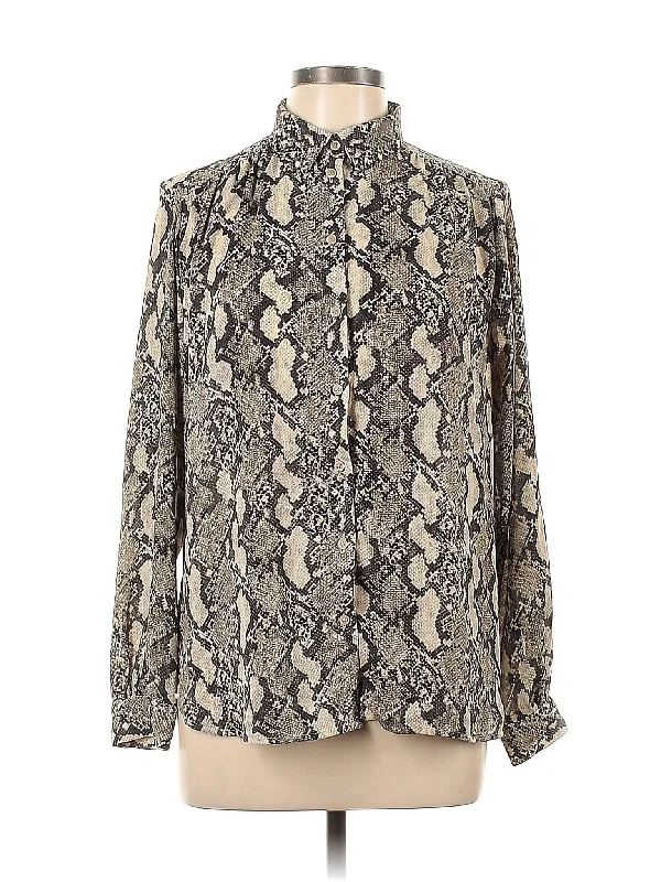 Long Sleeve Blouse Soft Modal Blouse