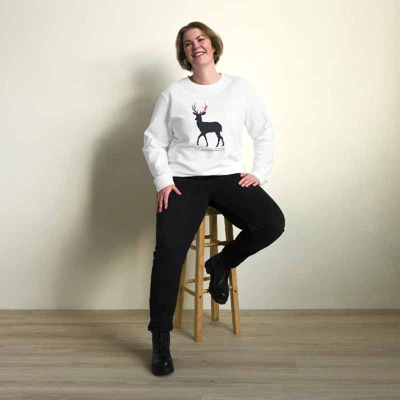 A Merry Heart Graphic Women Organic Sweatshirt Hoodie with Cropped Fit Short Trendy