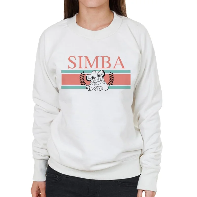Disney Simba Leaf The Lion King Women's Sweatshirt Hoodie with Double Zipper Versatile Adjustable Disney Simba Leaf The Lion King Women's Sweatshirt Hoodie with Double Zipper Versatile Adjustable