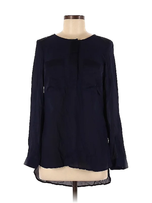 Long Sleeve Blouse Lightweight Linen Blouse