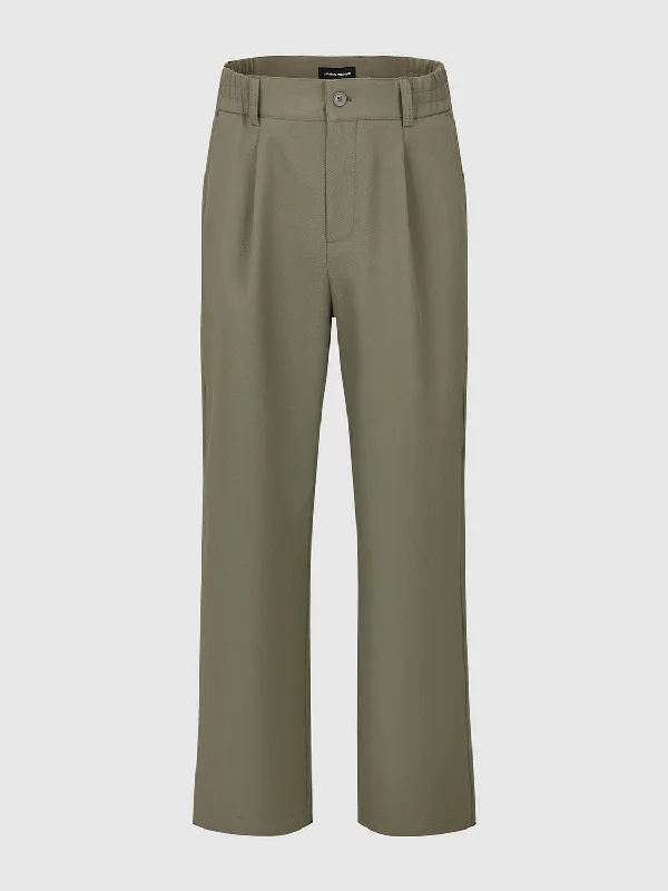 Wide-Leg Pants Chic Capri Pants