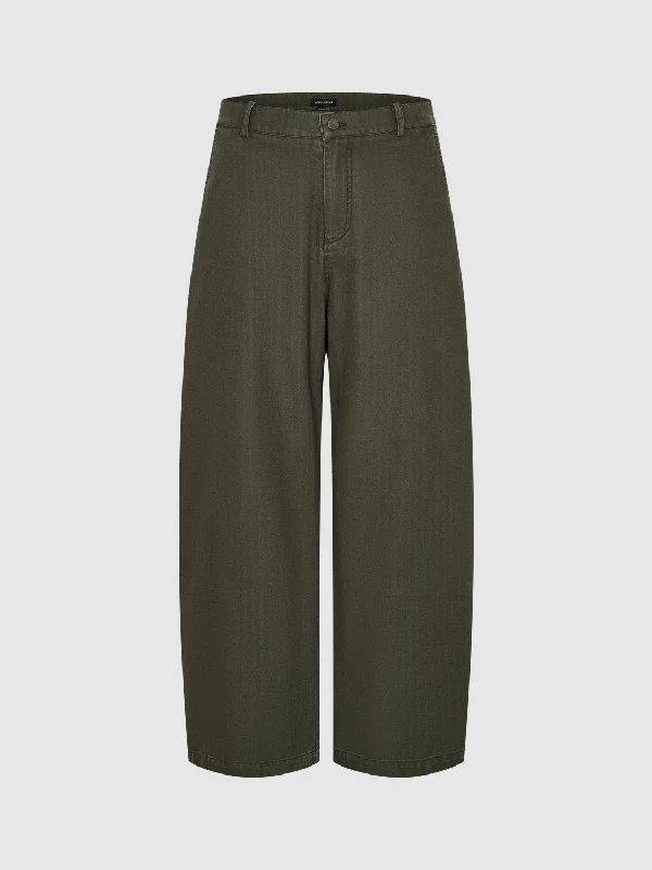 Printed Loose Wide-Leg Pants Casual Wide Pants