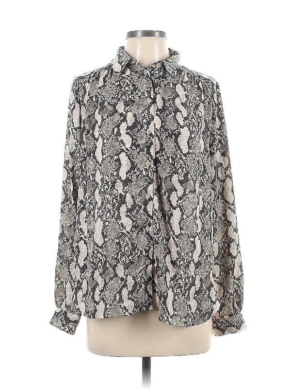 Long Sleeve Blouse Puff Sleeve Blouse
