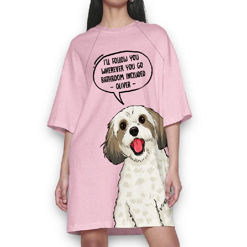 I'll Follow You - Personalized Custom 3/4 Sleeve Dress
