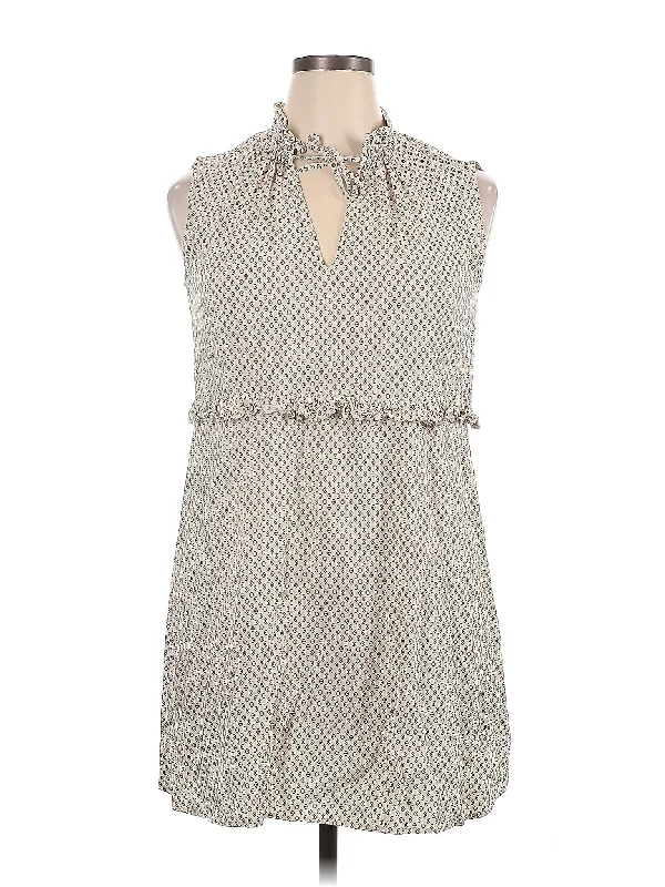 Sleeveless Blouse Subtle Shimmer Blouse